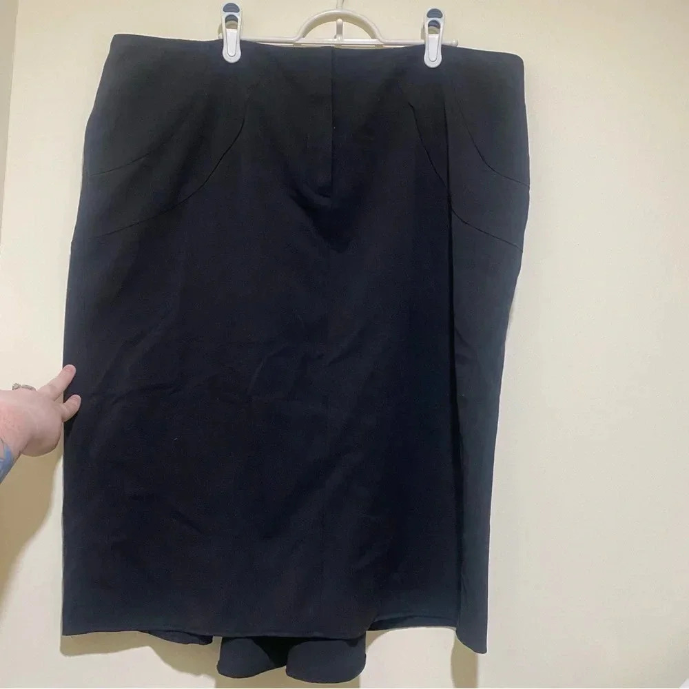 Women’s MXM brand Black Corset Mediaeval Goth Fairycore Black Midi Skirt size 18